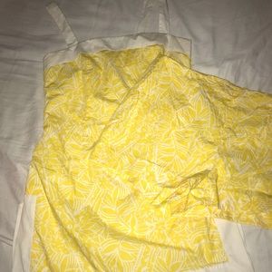 Lilly Pulitzer two piece yellow set